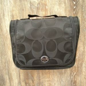 Authentic Coach Travel Toiletry Bag- Black